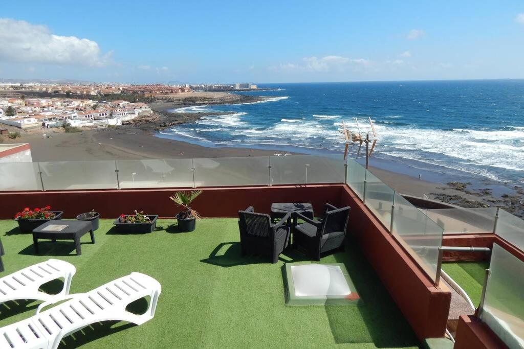 Big, Large Cozy Apartment With Sea View Ask For Additional Bedroom As An Extra Option Telde Ngoại thất bức ảnh