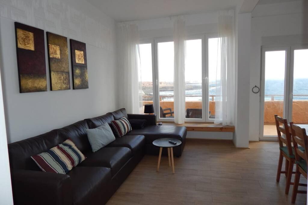 Big, Large Cozy Apartment With Sea View Ask For Additional Bedroom As An Extra Option Telde Ngoại thất bức ảnh